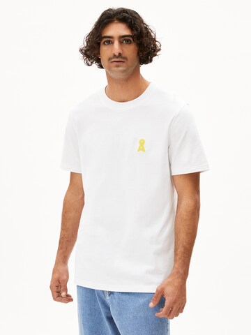 ARMEDANGELS Shirt 'MAARKOS' in White: front