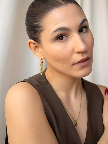 hiBALI Earrings 'Chain Hoops' in Gold