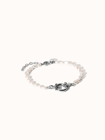 PURELEI - Pulsera 'Pearl Charm' en plata