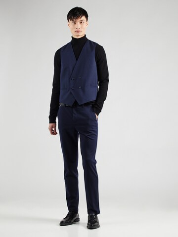 Coupe slim Pantalon chino 'Superflex' Lindbergh en bleu