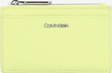 Astuccio di Calvin Klein in giallo: frontale