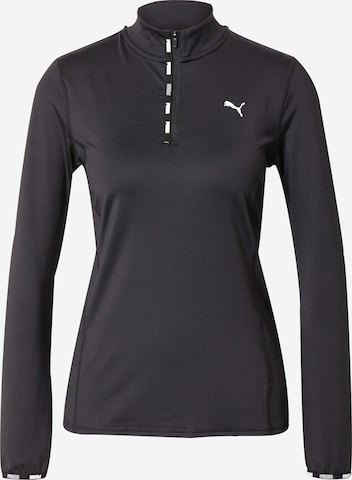 PUMA Functioneel shirt 'Strong' in Zwart: voorkant