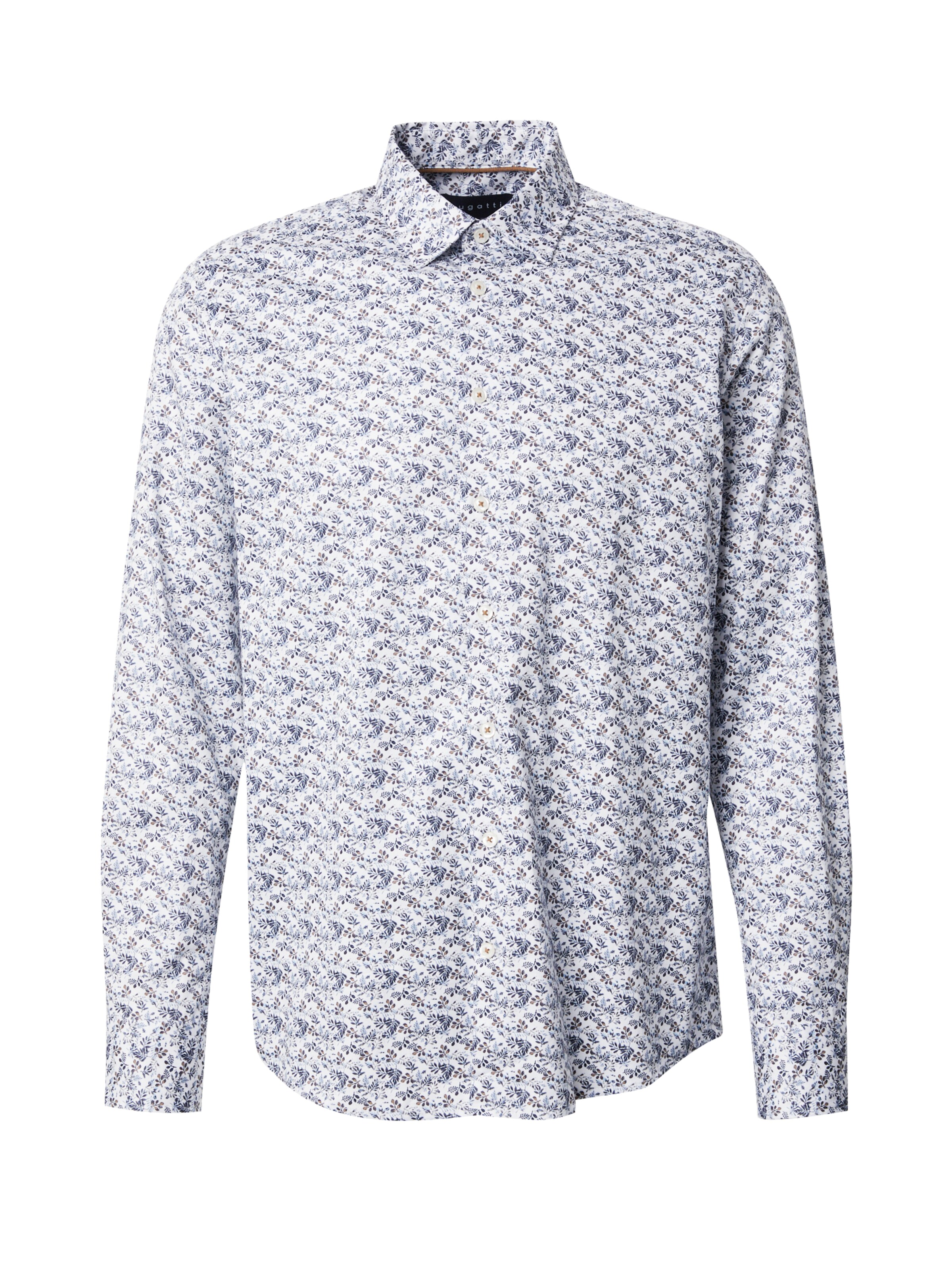 bugatti Klasický střih Košile – modrá: přední strana