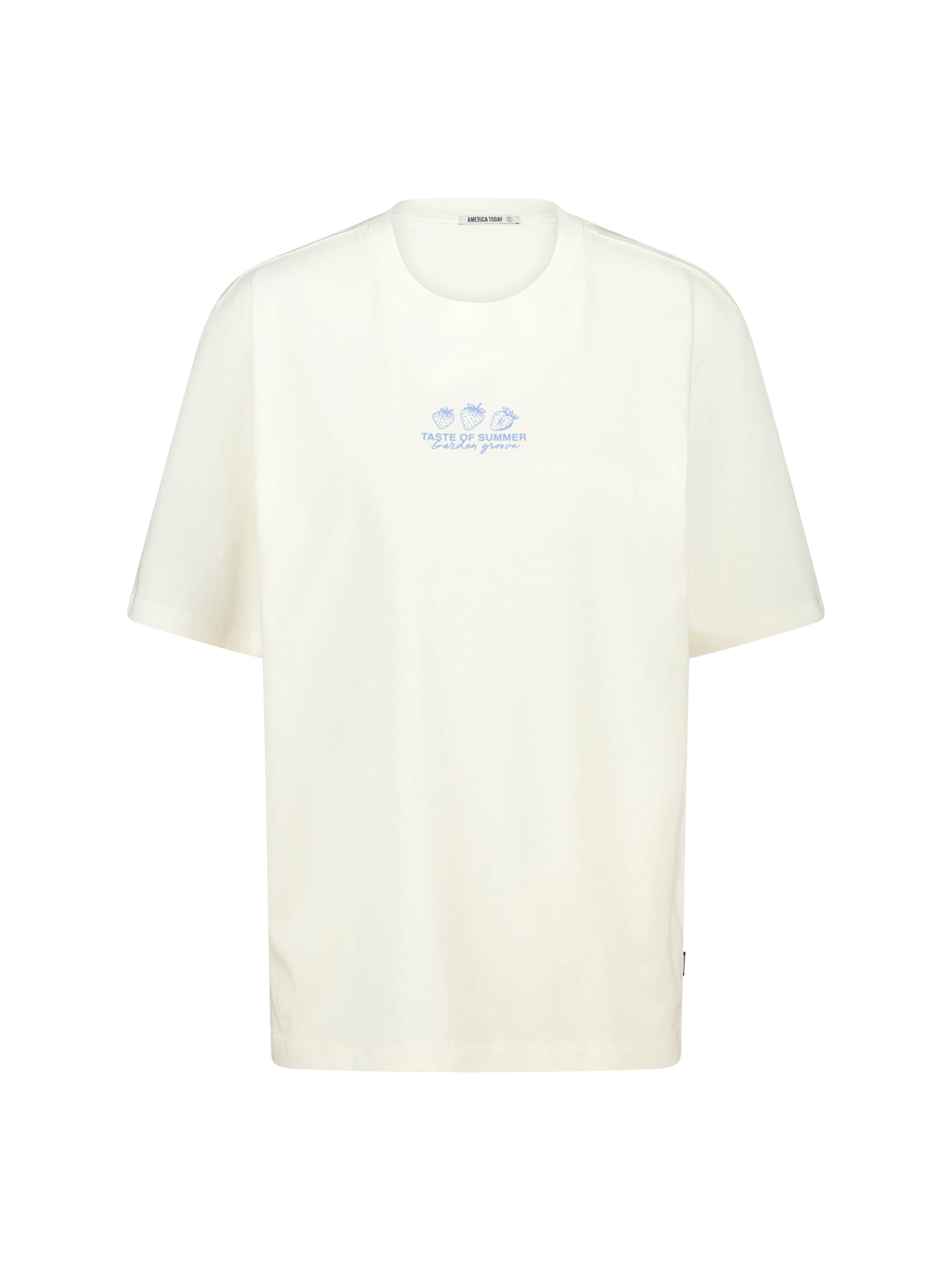 America Today T-Shirt in Weiß: Vorderseite