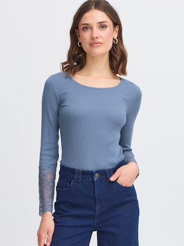 Fransa Shirt 'FRHIZAMOND' in Blue: front