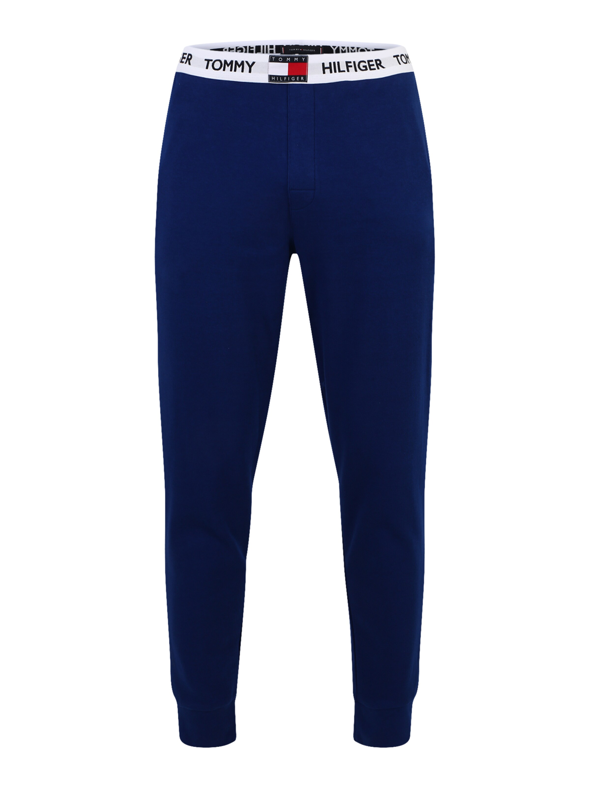 Tommy Hilfiger Underwear Tapered Pyjamabroek in Blauw: voorkant