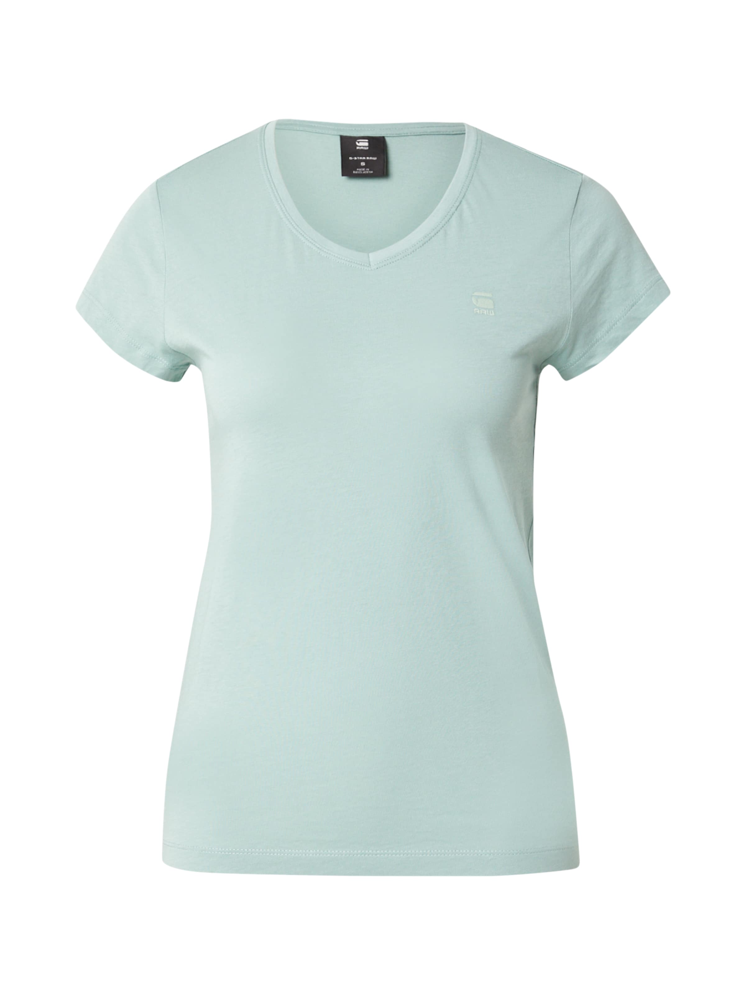 G-STAR Футболка 'Eyben' в Зеленый: спереди