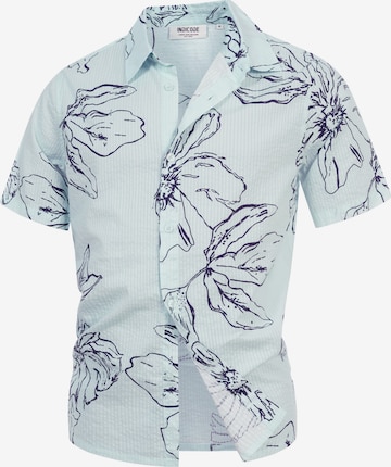 Coupe regular Chemise INDICODE JEANS en bleu : devant