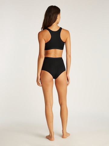 Calvin Klein Swimwear Bustier Bikinitop in Zwart