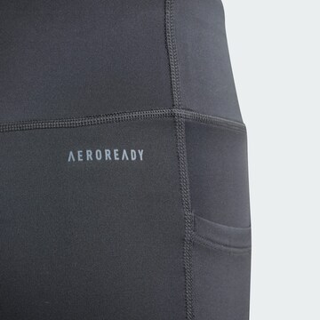 ADIDAS SPORTSWEAR Skinny Sports trousers 'Optime' in Grey