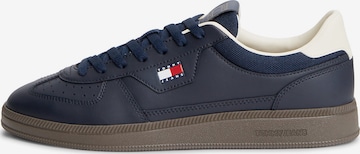 Tommy Jeans Ниски маратонки в синьо: отпред