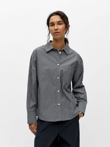 Camicia da donna di OBJECT in nero: frontale
