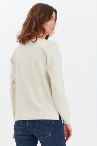 Fransa Sweatshirt in Beige