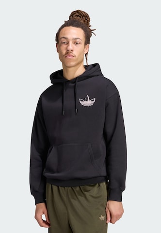 Sweat-shirt 'Powder Tongue' ADIDAS ORIGINALS en noir