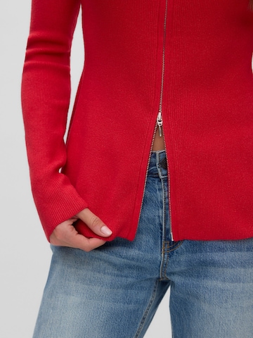 VERO MODA Knit cardigan 'AWJessica' in Red