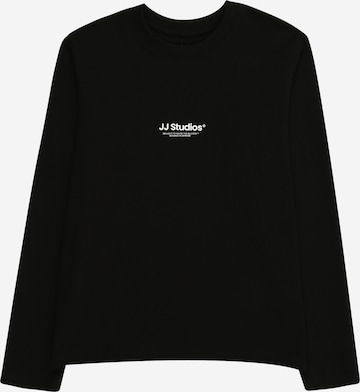 Jack & Jones Junior Shirt 'JJESoho' in Zwart: voorkant