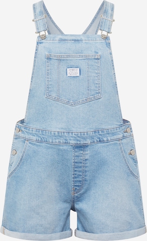 Levi's® Plus Regular Tuinbroek jeans in Blauw: voorkant