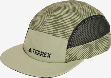 ADIDAS TERREX - Gorra deportiva en verde: frente