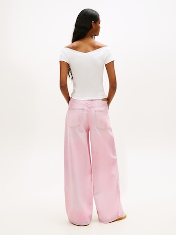 Tommy Jeans Μπλουζάκι σε λευκό