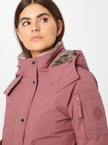 HOLLISTER Winter Jacket in Pink