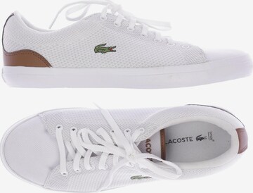 LACOSTE Sneaker 40,5 in Weiß: predná strana