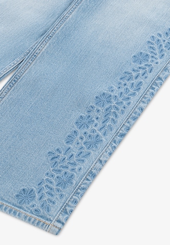 Wide Leg Jean Abercrombie & Fitch en bleu