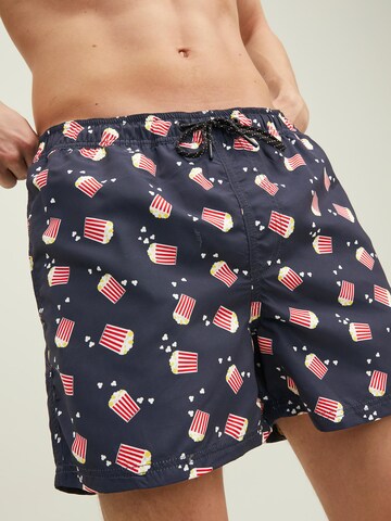 JACK & JONES Badshorts 'Crete' i blå