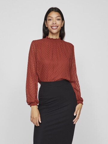 VILA Blouse 'VIMichelle' in Brown: front