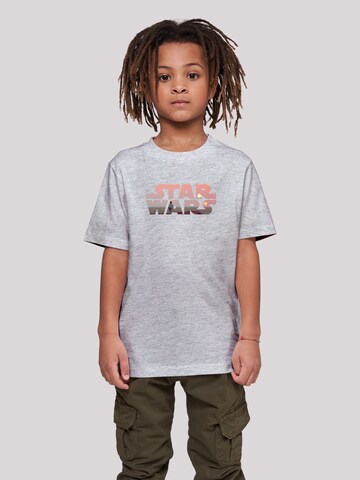 T-Shirt 'Star Wars Tatooine' F4NT4STIC en gris : devant