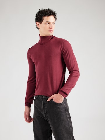 HUGO Trui 'San Thomas' in Roze: voorkant
