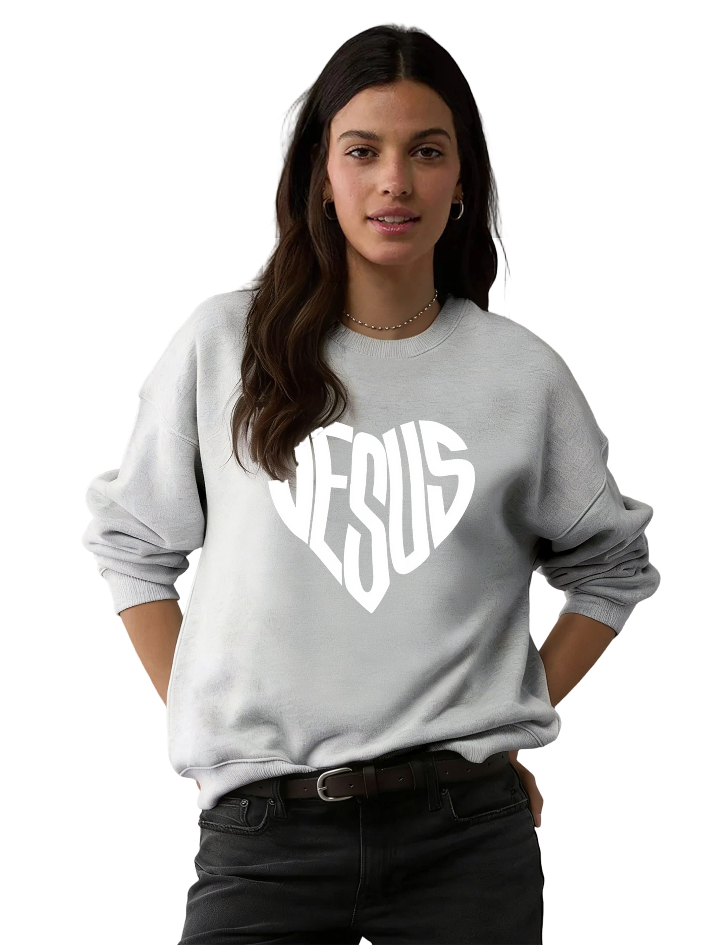 GORHEY - Sudadera en gris: frente