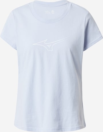 MIZUNO Performance shirt in Blue: front