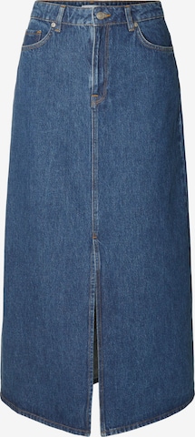 SELECTED FEMME Skirt 'ESTHER' in Blue: front