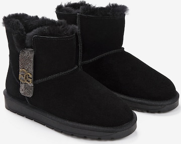 Gooce Snowboots 'Goldy' in Schwarz