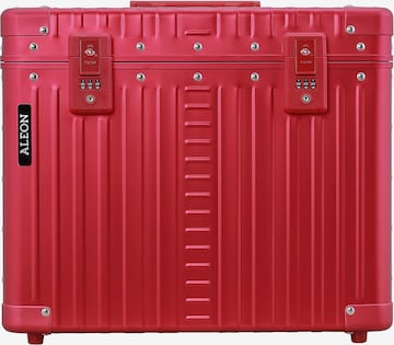 Aleon Toiletry Bag in Red: front