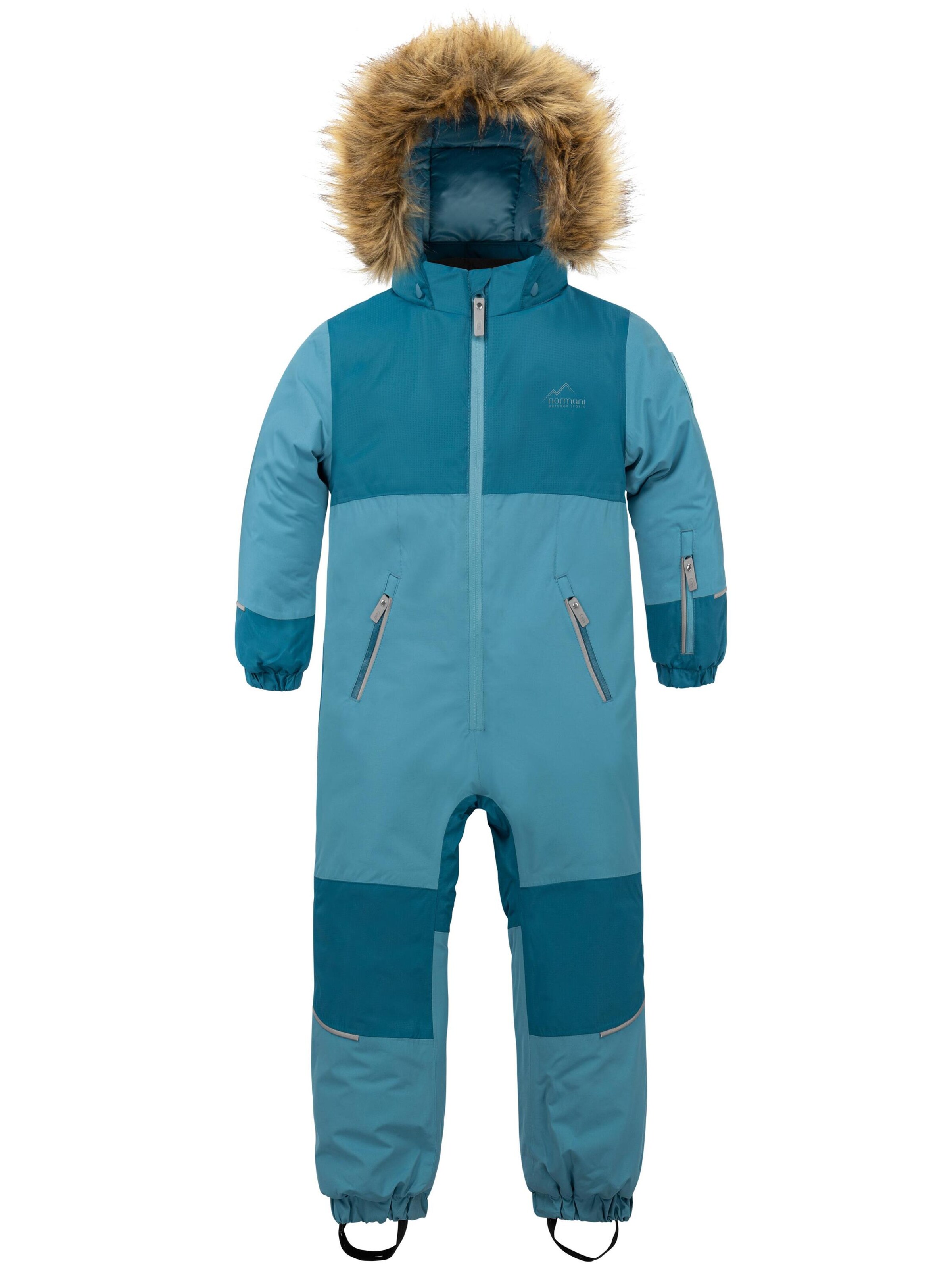 normani Funktionsanzug 'Kular' in Blau: Vorderseite