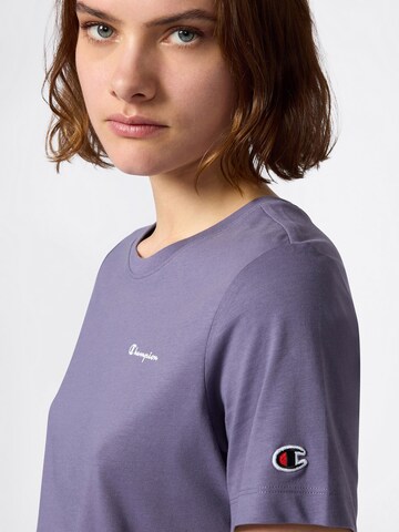 Tricou de la Champion Authentic Athletic Apparel pe mov