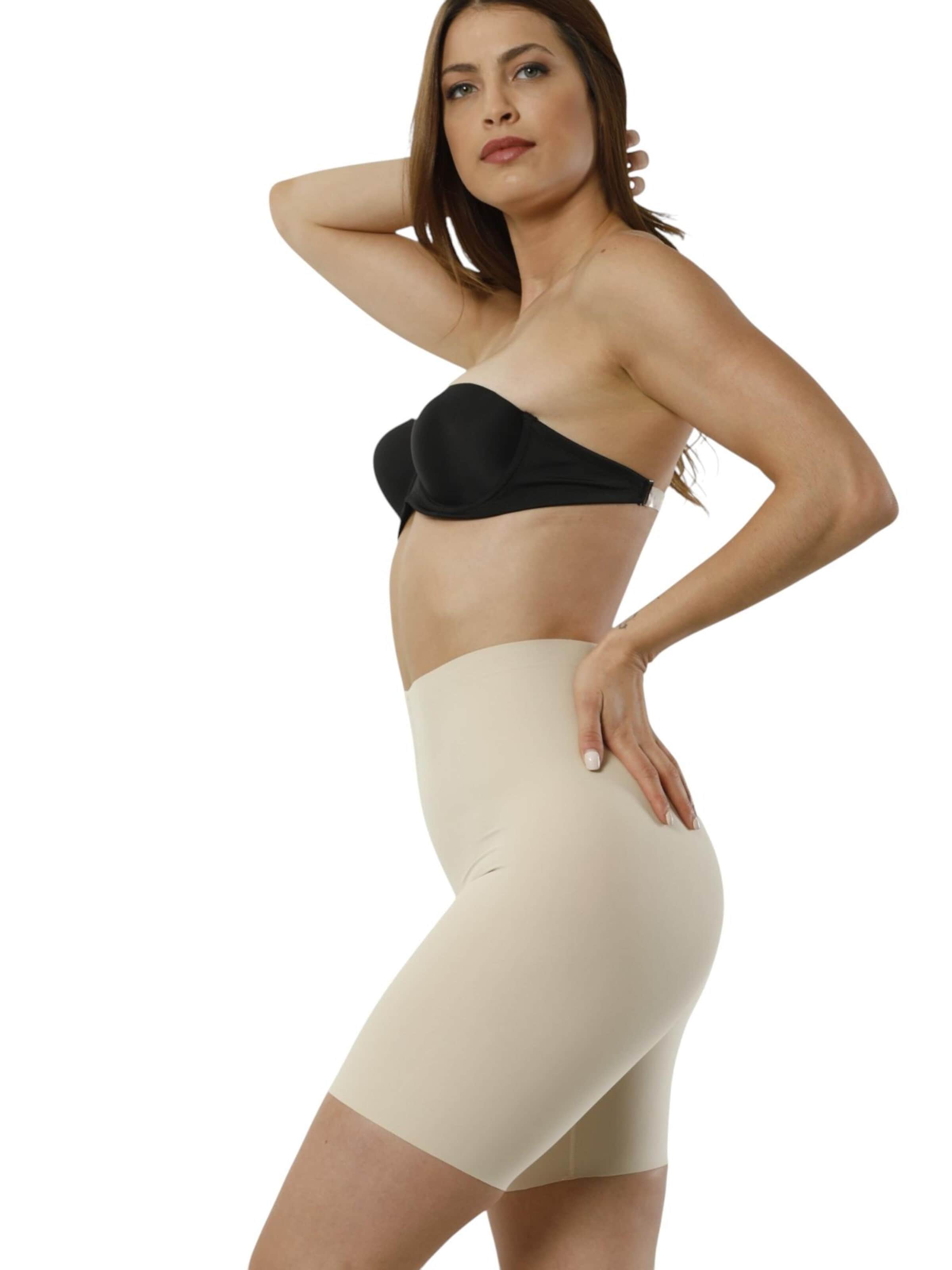 Pantaloni modellanti 'LaserSmooth' di fashionshowcase in beige
