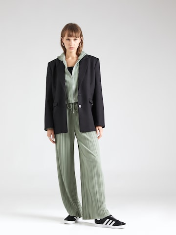 ABOUT YOU Wide leg Trousers 'Fabia' in Green