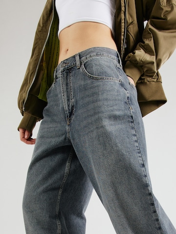 TOPSHOP Wide leg Jeans in Blauw