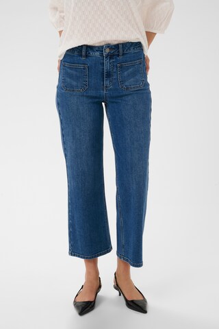 Kaffe Regular Jeans 'KAbrook' in Blau