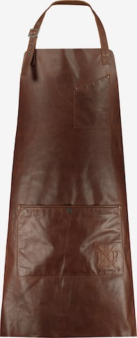 JP1880 Apron in Brown: front