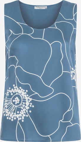 Haut Haris Cotton en bleu : devant