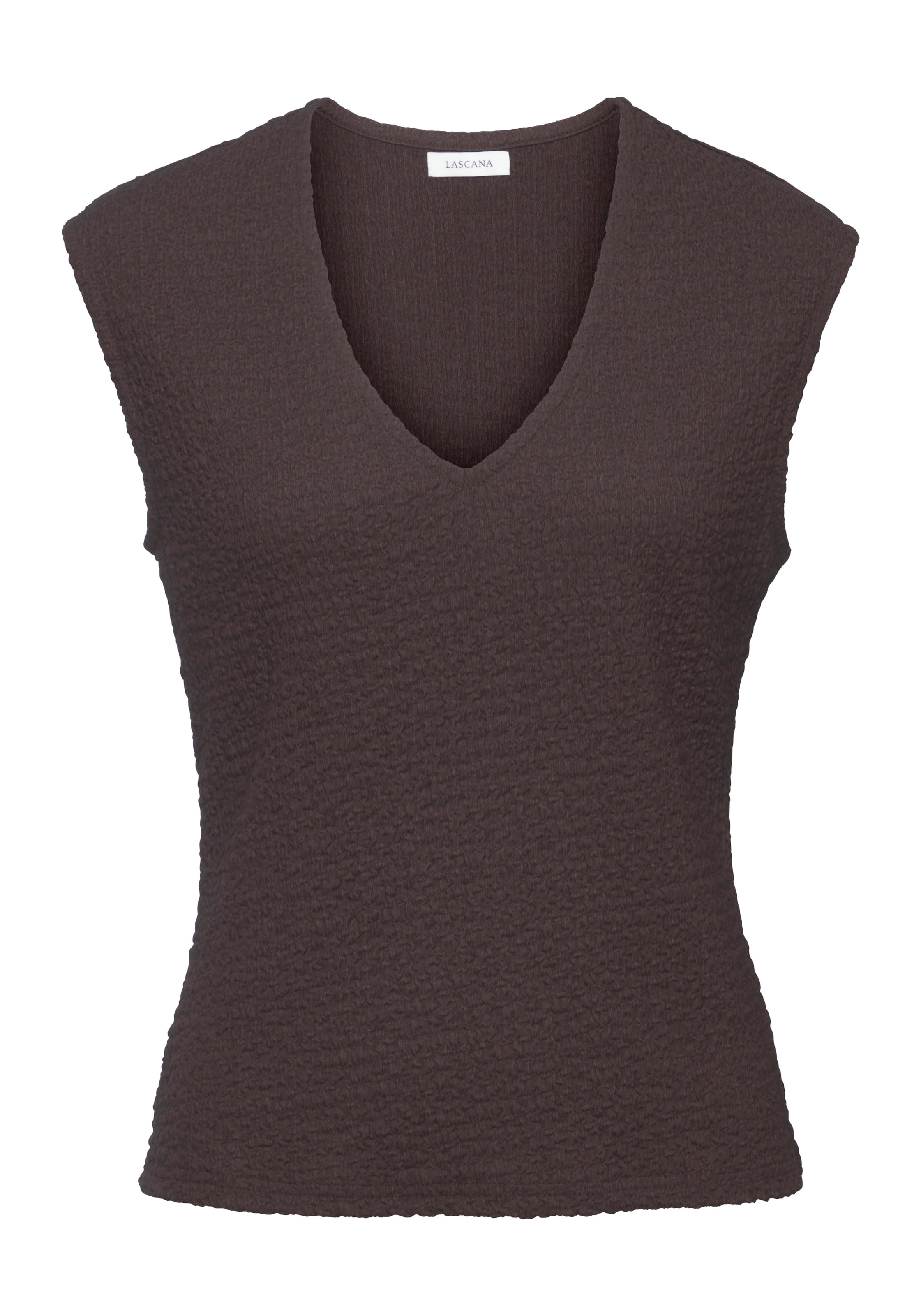 LASCANA Top in Brown: front