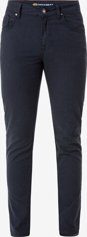 CIPO & BAXX Slim fit Chino Pants in Blue: front