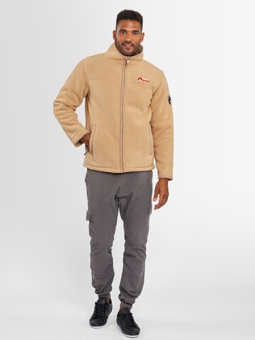 Arctic Seven Funktionsfleecejacke 'Zeroo' in Beige