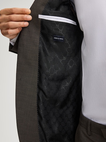 Coupe slim Veste de costume 'Herby' JOOP! en marron