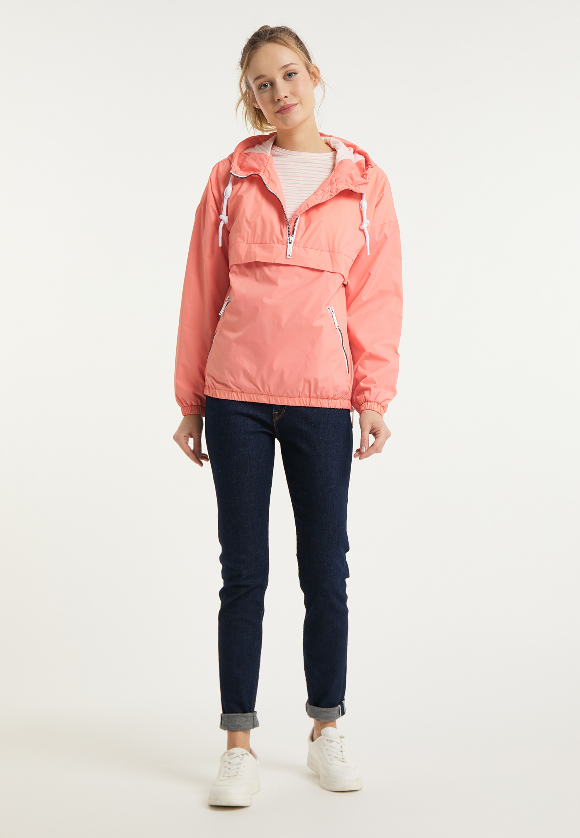 Chaqueta canguro chica Carhartt W' Nimbus Pullover Rosa Earthy Pink