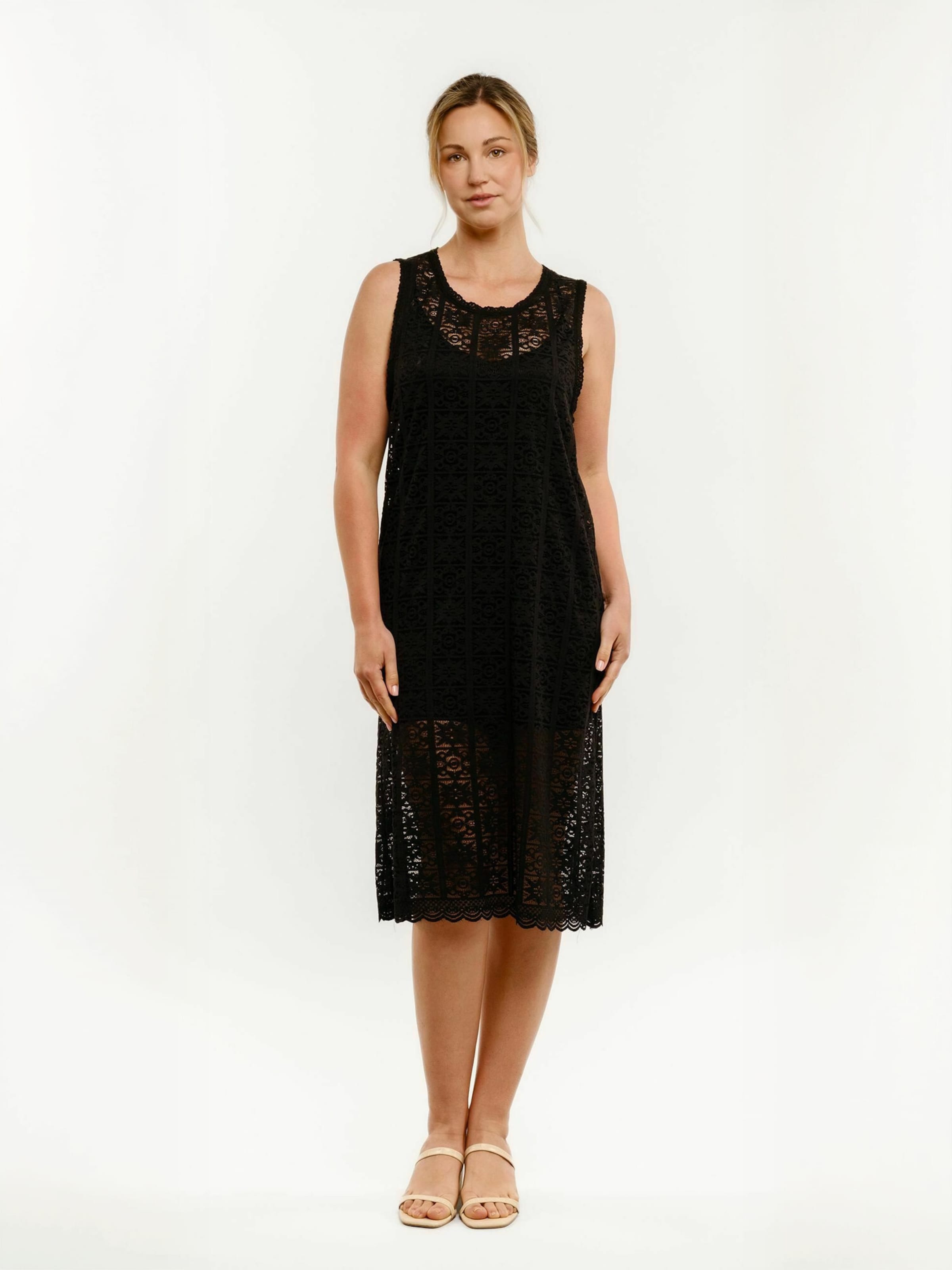 Liberte Essentiel - Vestido ' ANN ' em preto: frente