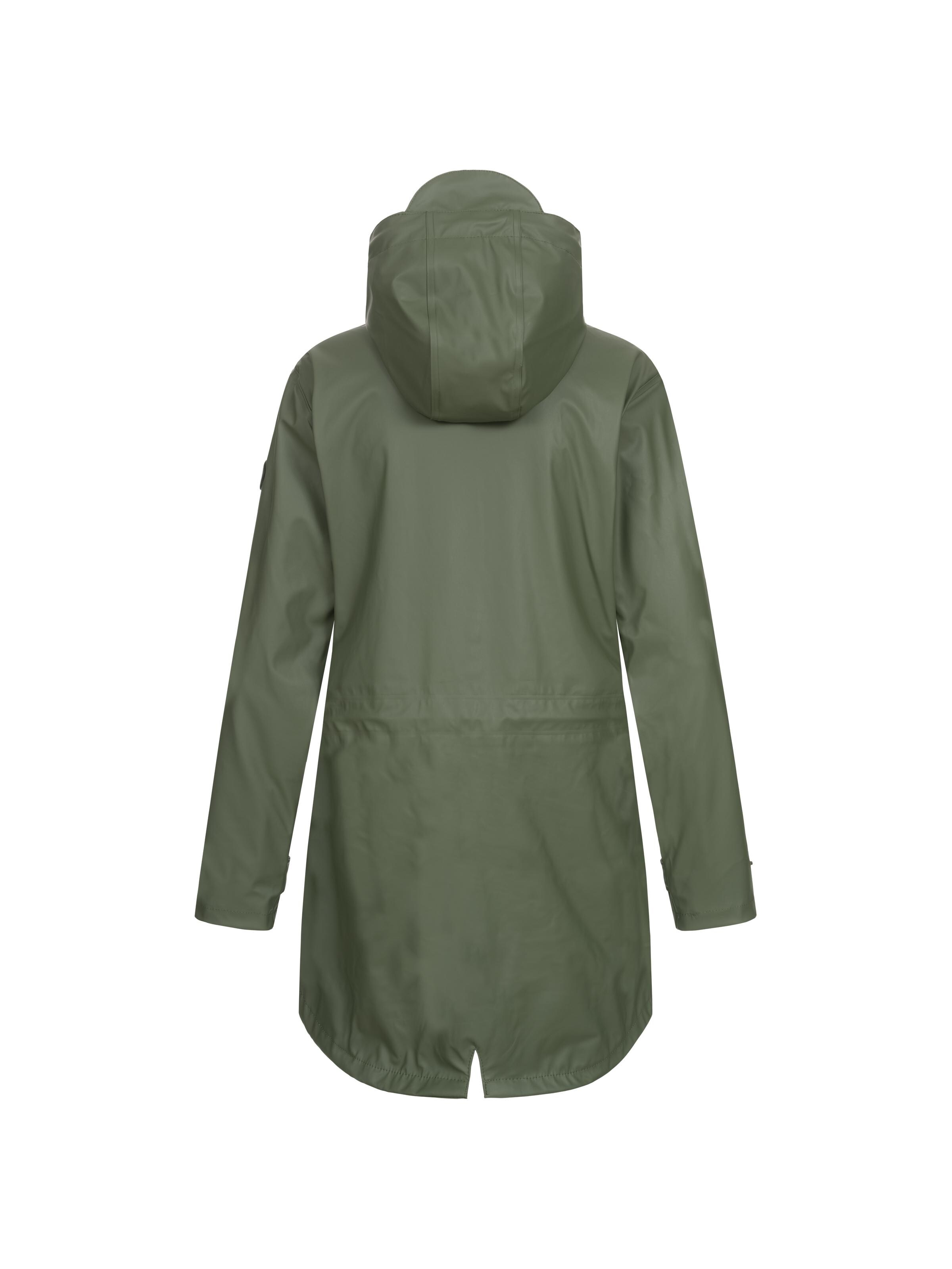 ankerglut Funktionsmantel 'Friesennerz ankerglutliebe WMN'‌ in Grün